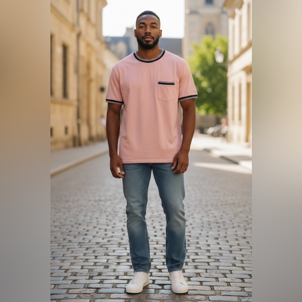 Ben Sherman Men’s Short Sleeve T-Shirt – Size Large